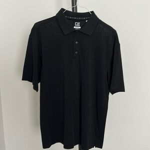 San Ysidro Ranch Black Golf/Polo Shirt